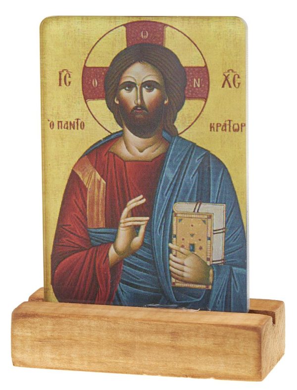 Μπομπονιέρα Πλεξιγκλάς Εικόνα με Αγιο της επιλογης σας - Image 2