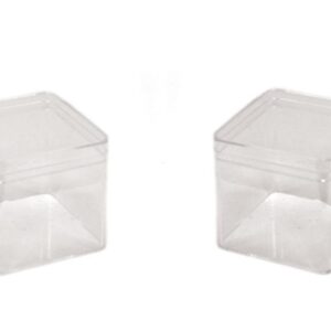 Πλεξιγκλάς Κουτί Κύβος 5.5εκ με Καπάκι | Ελάχ. 12τμχ