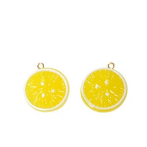 Ακρυλικό Λεμόνι 25mm Κρεμαστό | Διακοσμητικό για Μπομπονιέρα