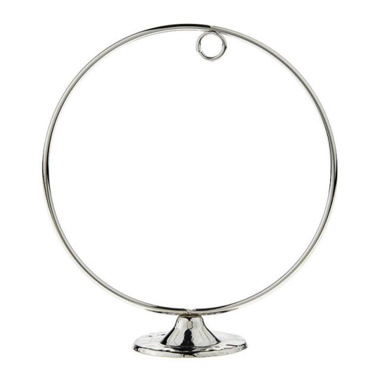 Μεταλλικός Κύκλος με Βαση. - Bonboniera